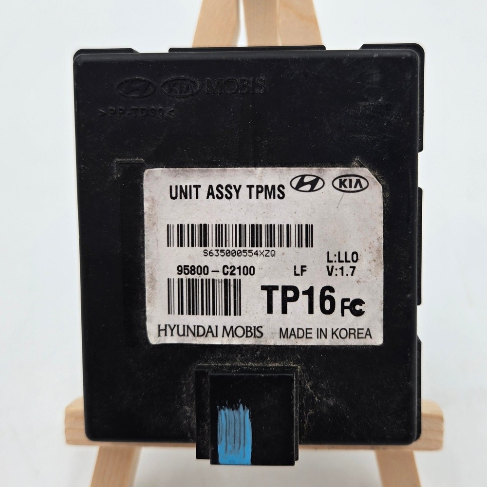 16-19 Hyundai Sonata TPMS Tire Pressure Control Module OEM 95800-C2100